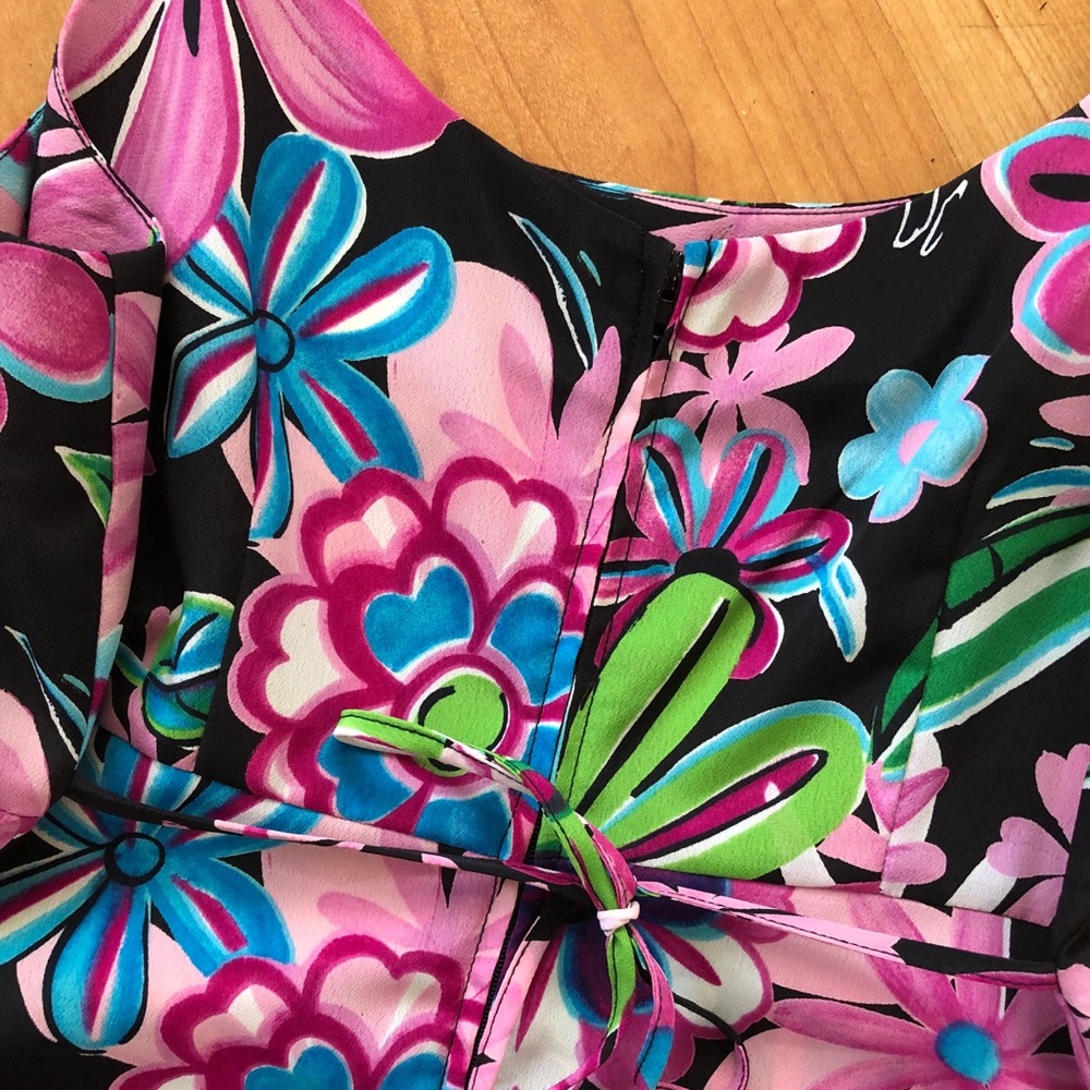 3/$25 Floral Print Dress - Picture 5 of 6